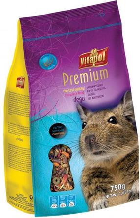 Barība grauzējiem Vitapol Premium, degū, 0.75 kg