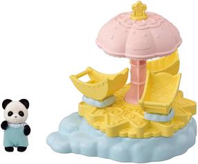 Dzīvnieks Sylvanian Families Baby Star Carousel 5539, daudzkrāsaina
