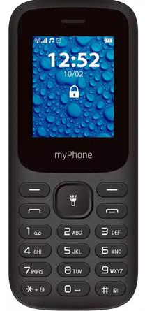 Mygtukinis telefonas MyPhone 2220, 32 MB, juoda sp.