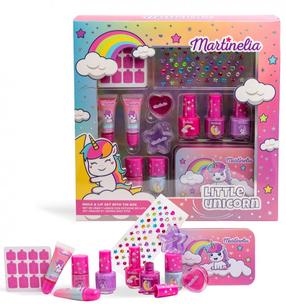 Kosmētikas komplekts Martinelia Little Unicorn Nail & Lip
