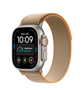 Išmanusis laikrodis Apple Watch Ultra 4 GPS + Cellular 49mm MJAQ4ET/A, natural titanium korpusas su sand trail loop dirželiu - M/L