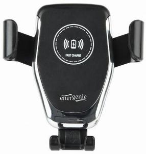 Автомобильный держатель для телефона EnerGenie Wireless Charger, черный цв.