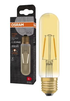 Spuldze Osram Vintage 1906 LED, E27, 2000 °K, E27, 2.5 W, 200 lm