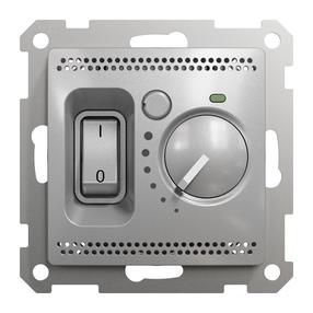 Termostaat Schneider Electric Sedna Design SDD113507, seina süvistatavad, hõbe v., 7.1 cm, 5 - 50 °C