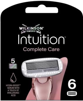 Сменные картриджи для бритв Wilkinson Sword Intuition Complete Care, 6 шт.