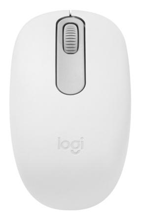 Bezvadu spēļu pele Logitech M196, 2.4 ghz / bluetooth / usb, balta krās.