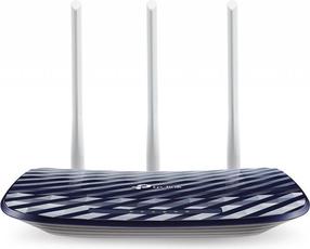 Маршрутизатор TP-Link Archer C20, синий цв./белый цв.
