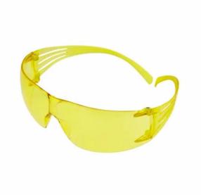Aizsargbrilles 3M SecureFit SF203, dzeltena krās.