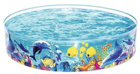 Baseinas, vaikiškas Bestway Fun Odyssey 55030, įvairių spalvų, 183 x 38 cm, 946 l