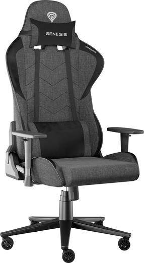 Žaidimų kėdė Genesis Nitro 550 G2, 50 x 53.5 x 127.5 - 134.5 cm, pilka sp.