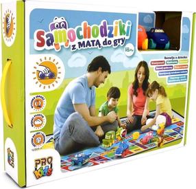 Коврик для игр Pro Kids Cars With Mat, 98 см x 145 см, многоцветный