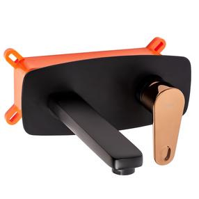 Praustuvo maišytuvas Rea Mild, aukso sp./juoda sp./rožinė sp.