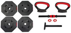 Svorių ir grifų rinkinys Energetic Body Dumbbell Set x 10 kg