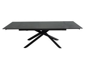 Stalas išskleidžiamas Domoletti DRDTQ002SBL, juoda sp., 160 - 240 cm x 90 cm x 76 cm