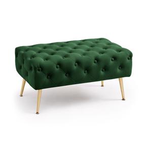 Pufas Akord Madrid, smėlio sp., 80 cm x 42 cm x 41 cm