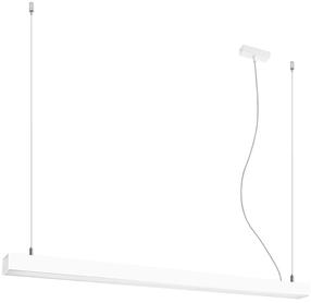 Šviestuvas kabinamas Thoro Lighting Pinne 118 TH.068, LED, 4000 °K, 1 x 28 W, balta sp. / balta sp.