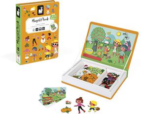 Magnetmänguasi Janod Magneti Book 4 Seasons, 26 cm, mitmevärviline