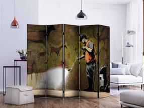 Fototapetas Artgeist Banksy - Cave Painting II Paraventtc1228_Os, 172 cm x 225 cm