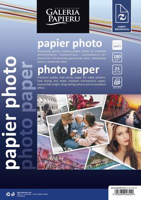 Фотобумага, матовый Galeria Papieru, 25 шт.