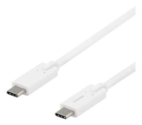 Įkrovimo laidas Deltaco Baltic, USB Type C/USB Type A, 150 cm