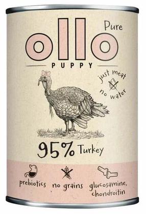 Влажный корм для собак Ollo Puppy, индюшатина, 0.4 кг