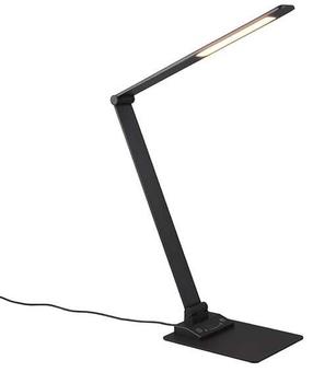 Darba galda gaismeklis Travis 078492, LED, 6.5W, melna krās./melna krās.