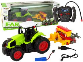  Traktorius Lean Toys Farmer Car, 1:16, žalia sp.