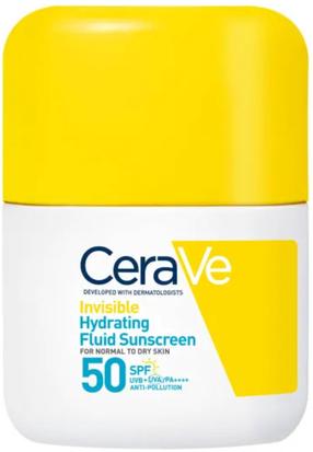 Päevituse hooldusvahend tooted näole Cerave Invisible Hydrating SPF50, 50 ml