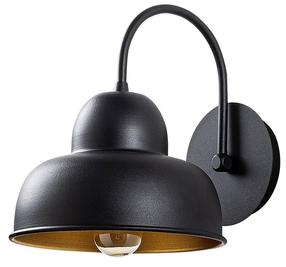 Lampa sienas Opviq Berceste 180BLACK-A 521SHN2139, E27, 1 x 40 W, melna krās. / melna krās.