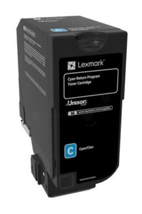Rašalinio spausdintuvo kasetė Lexmark 74C2SCE, mėlyna sp.