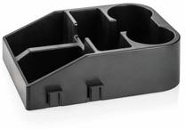 Stalo įrankių dėklas Was, 33.5 cm x 27.5 cm x 10 cm, nerūdijantysis plienas/polipropilenas (pp), juoda sp.