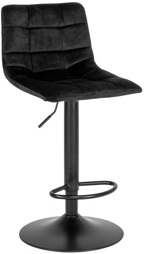 Baaritool House Nordic Middelfart, matt, must v., 43 cm x 43 cm x 88 - 108 cm