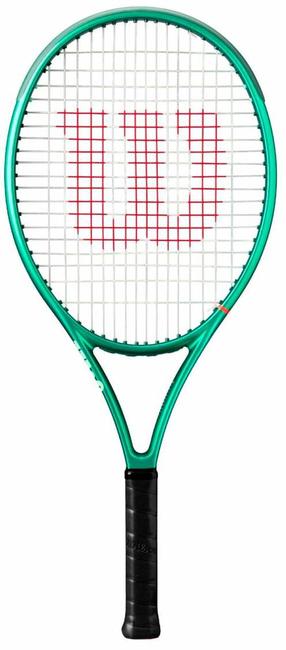 Теннисная ракетка Wilson Blade 25 V10, черный цв./зеленый цв.
