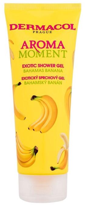 Kūno prausimosi želė Dermacol Aroma Moment Bahamas Banana, 250 ml