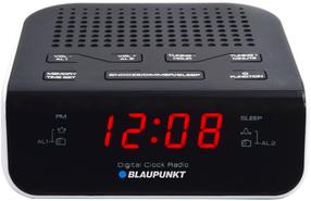Радио-будильник Blaupunkt, черный цв.