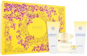 Dāvanu komplekts sievietēm Versace Yellow Diamond EDT + EDT Mini + SG + BL
