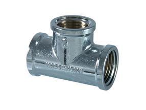 Тройник TDM Brass 205C, 1/2 дюйма - внутренняя резьба, 1/2"