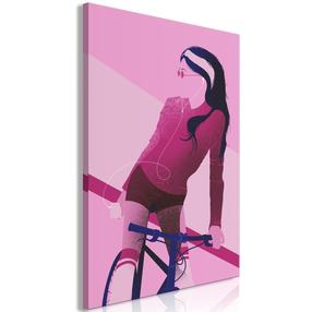 Репродукция Artgeist Woman on Bicycle KR33, 60 см x 90 см