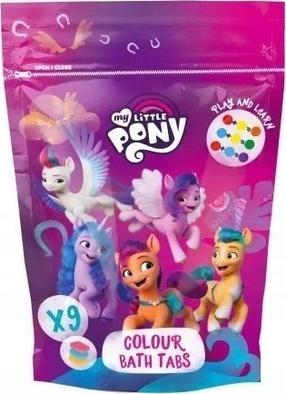 Vannas bumba My Little Pony Colored bath tabs, 9 gab.