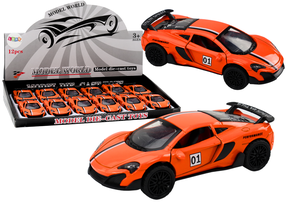 Žaislinis automobilis Lean Toys Model World, oranžinė sp.