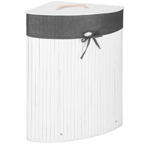 Veļas kaste Springos HA0158, 60 l, balta krās., 60 cm x 38 cm x 38 cm