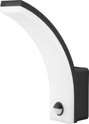 Sieninis lauko šviestuvas Orno Frenit, 20W, LED, IP65, juoda sp., 25 cm x 18.8 cm