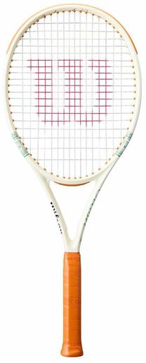 Teniso raketė Wilson Roland Garros Clash 100L V3 G2, balta sp./oranžinė sp.