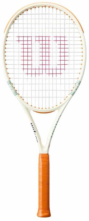 Teniso raketė Wilson Roland Garros Clash 100L V3 G2, balta sp./oranžinė sp.