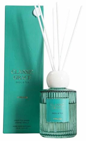Mājas aromatizētājs Homla Classic Grace Basil & Tea, 100 ml Zaļa krās.
