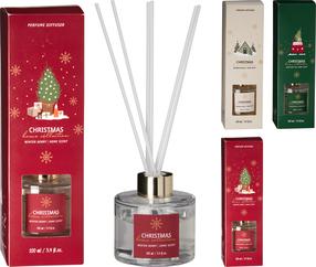 Mājas aromatizētājs CHRISTMAS, 100 ml (krāsa/dizains tiek izvēlēts nejauši)
