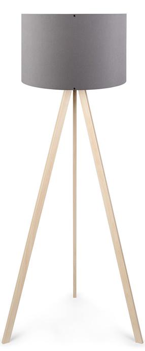 Stāvlampa Opviq AYD 1522, 60 W, E27, pelēka krās.