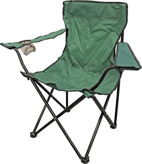 Turistinė kėdė Besk Camp 4750959048023, juoda sp./žalia sp.