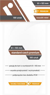 Žaidimo kortelių dėklas Rebel Standard Czech Premium