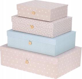 Daiktadėžių rinkinys, daiktų saugojimo Home Styling Collection 14510967, įvairių spalvų, 43 x 30 x 13 cm